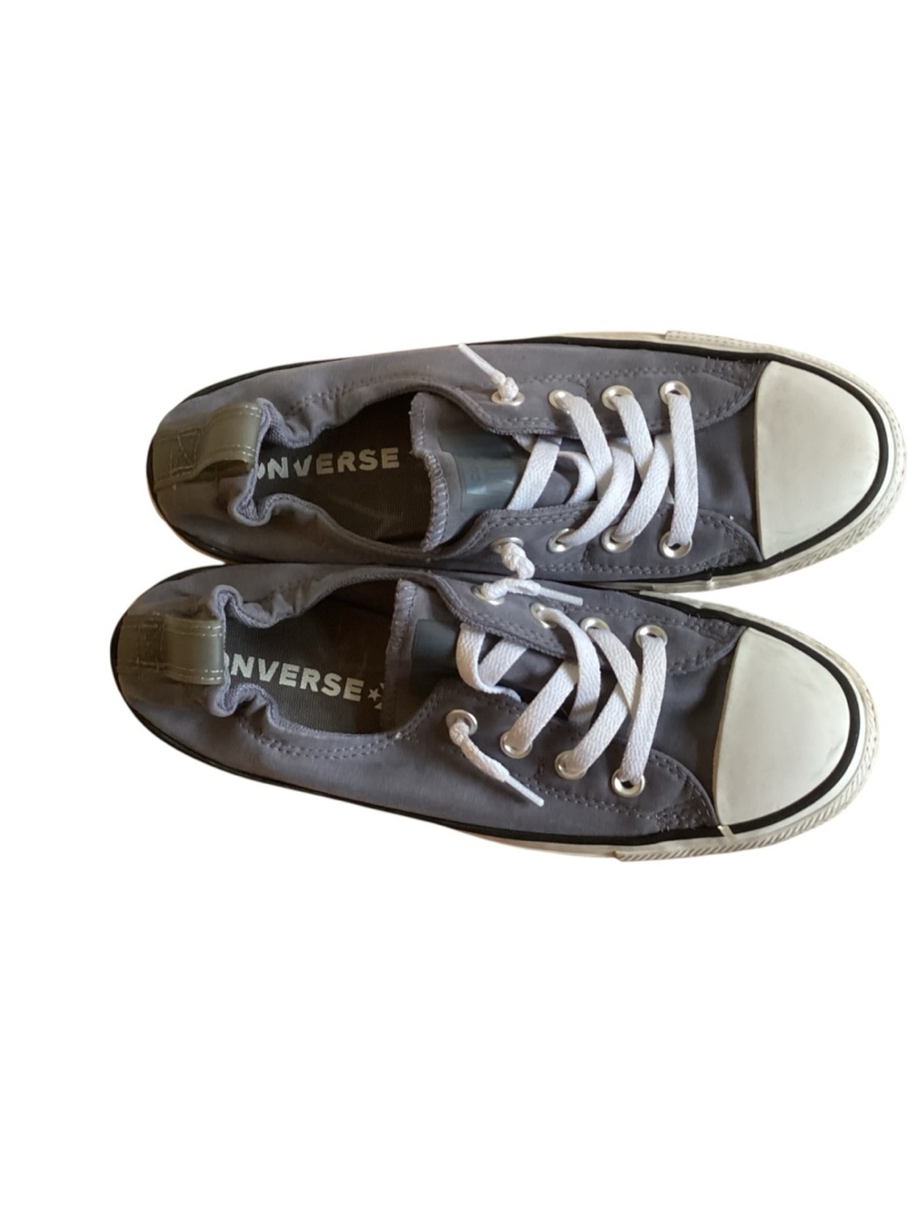 Converse Low Top Shoreline Pull On Canvas Sneakers Ladies Size 9